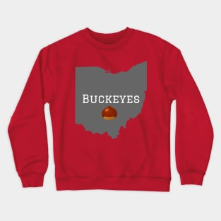 Buckeyes Columbus Ohio Nut Crewneck Sweatshirt